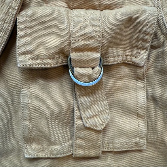 Urban Outfitters Tan Utility Jacket with Adjustable Cuffs - Picture 5 of 8